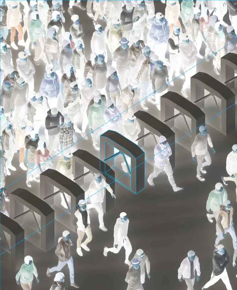 Architektura davů / Architecture of Crowds: Tisk knihy a výroba uměleckého díla